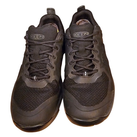 KEEN Konnectfit Waterproof Men's Hiking Shoes Black Size 7.5 Workwear Low Boot - Picture 9 of 11